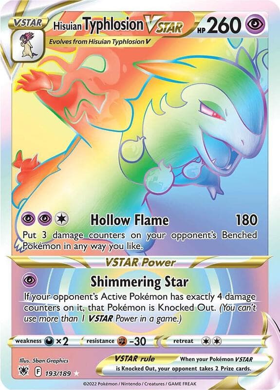 Hisuian Typhlosion VSTAR (Secret)