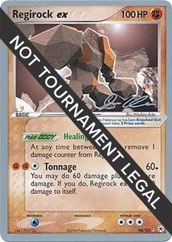Regirock ex - 2006 (Jason Klaczynski)