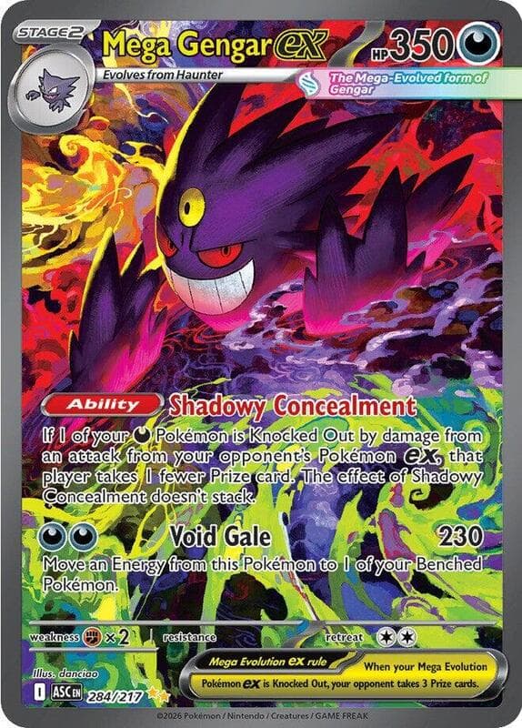 Mega Gengar ex - 284/217