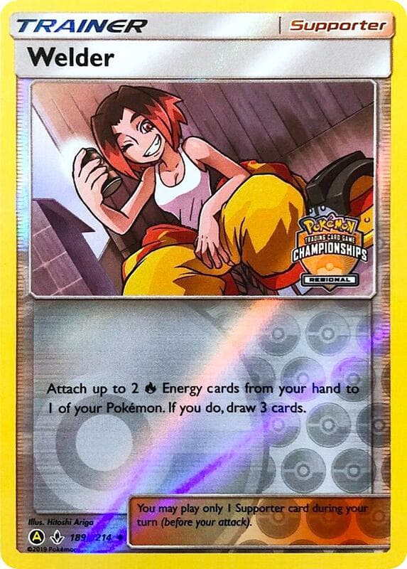 Welder - 189a/214 (Regional Championships)